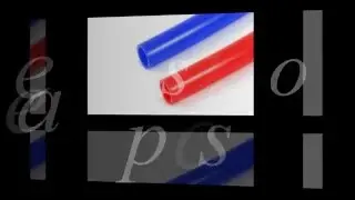 Pexflow PXKT RB50012 Pex Tubing Kit with 12 Inch x 500' Coil Red and Blue Potable Water Pex Tubing