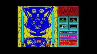 Serie Pinball (3/x) - | SPECTRUM | - Time Scanner (Activision). 1989
