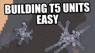 Mindustry | Simple T5 factory Tetrative Reconstructor for making units like Toxopid or Omura