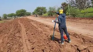 HOW  SUBGRADE BED IS PREPARED ON SITE//LEVEL PLACING FOR SUBGRADE TOP//SECTIONING OF SUBGRADE TOP//