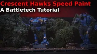 Crescent Hawks Battletech Speed Paint