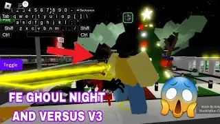 FE Ghoul Night And Versus V3 Script Roblox Script Brookhaven HUB |Hydrogen,Fluxus,Arceus x Mobile