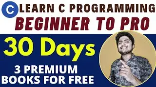 Learn C Programming Language in 30 Days| BoostMap #1 for Beginners| Free Books Pdf for C Programming