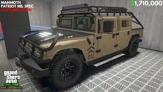 Mammoth Patriot Mil Spec Customization GTA The Contract DLC Hummer