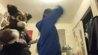 Furry and Adrian dancing to ICP-Zombie Slide