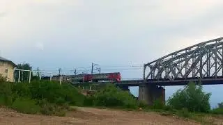 Электропоезд ЭР2К-980 перегон Серпухов — Тарусская