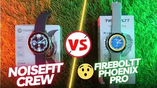 Noisefit crew vs Fire Boltt Phoenix Pro smartwatch 😱😯 #Fire BolttPhoenix Pro