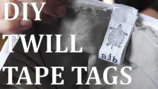 How to Make A Twill Tape Tag