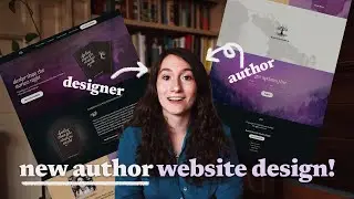 creating a new website for myself as a FANTASY AUTHOR!