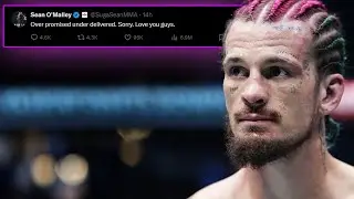 Sean O'Malley's Reaction to UFC 306 Loss