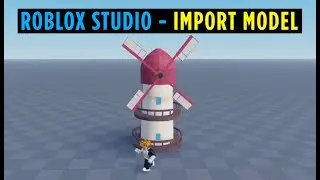 How to import 3D model into Roblox Studio