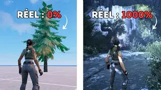 72 hours to create the most realistic FORTNITE map!