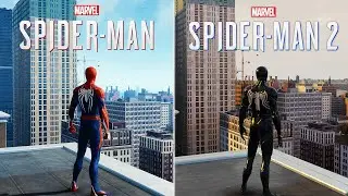 NEW Marvel's Spider-Man 2 Graphics Gameplay - Spider-Man PC MODS