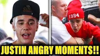 Justin Bieber Angry Moments!