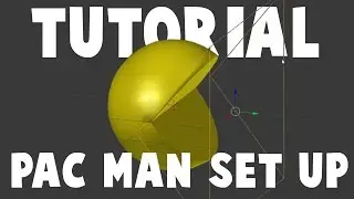 How to model and animate a Pac Man in Blender - 3D Tutorial
