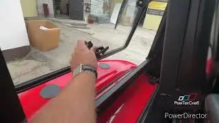 Вилочный погрузчик HANGCHA с кабиной.