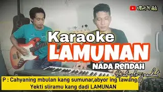 KARAOKE LAMUNAN NADA RENDAH COCOK UNTUK DUET,KORG PA600 SOUND GLERR