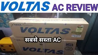 Voltas Inverter AC 2024  || Unboxing & Review