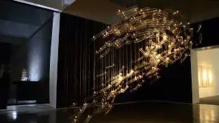 Studio DRIFT - FLYLIGHT build up The Israel Museum.avi