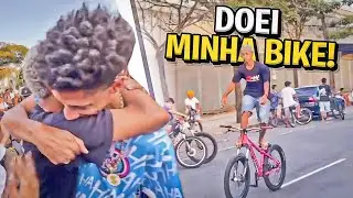 Doei minha bike no encontro 🚀
