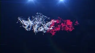 After Effects Particle Glitch Text Dissolve Tutorial Preview