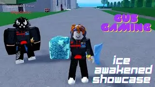 BLOX FRUITS ICE AWAKENED SHOWCASE !!!