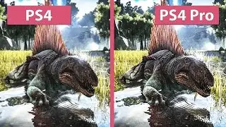 4K UHD | ARK Survival Evolved – PS4 vs. PS4 Pro 4K Detailed Graphics Mode Graphics Comparison
