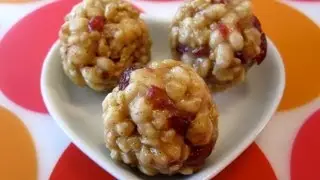 Snack Food Recipes for Kids: How to Make Chewy Granola Balls for Children - Weelicious