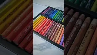 My new watercolor crayons 😍 : tutorial 