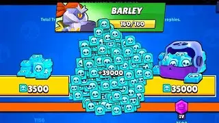 FINALLY!!! MOE!!!🔥LEGENDARY CREDITS!!🟦15,000 TROPY ROAD!! 23 NEW BRAWLERS!