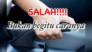 Cara menggunakan rem tangan atau handbrake dengan benar