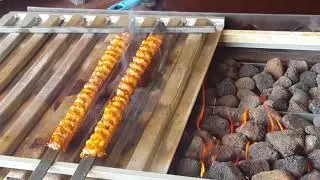 Dogalgazlı Lav Taşlı Mangal - Gas-Cooker and Lava Stone Barbecue