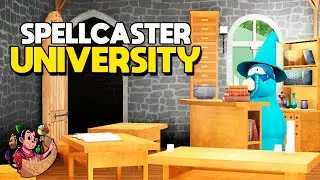 CRIANDO NOSSA HOGWARTS DE MAGIA - Spellcaster University #01 - Gameplay PT BR