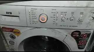 🇮🇳 IFB EVA AQUA VX 6KG 800 RPM ERROR LIGHT ONE TIME BILINKING IN 3 SEC ITS MEAN DOOR ERROR