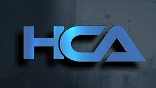 How to create a H C A logo design on pixellab-3D logo design in android phone (md editing)