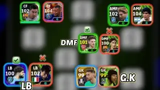 EVERY POSITION BEST OPTION IN MY F2P  TEAM