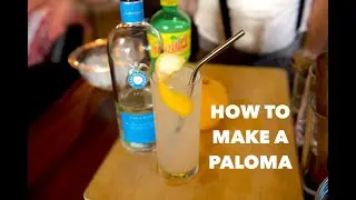 How to Make A PALOMA - Classic Cocktails at Home