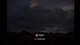 Sunset from Carolina, Puerto Rico aerial hyperlapse