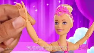 Barbie ballerine lumières magiques : c'est parti pour le show !