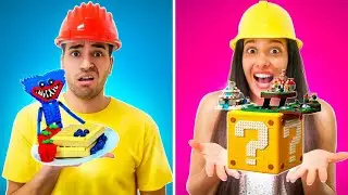 WHOEVER BUILD'S BEST WITH LEGO WINS!!!