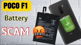 Poco f1 Safa battery Scam on flipkart review | Poco f1 battery replacement Review | battery review