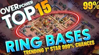 *RING BASE* TOP 15 TH16 BASE LINK! TRENDING 1* STAR BASE 9999% Chances! TH16 LEGEND BASE 2024 BASE