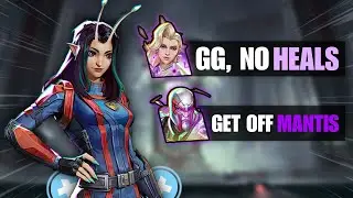 Toxic Teammates RAGE At Me For Playing Mantis... | Marvel Rivals Toxicity