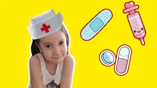 Dariya Playing a Doctor Game | Funny Kids Video