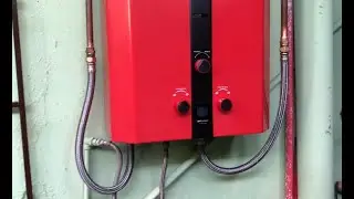 Instalación boiler instantáneo.