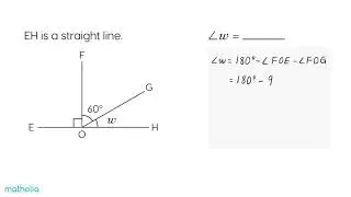 Angles on a Straight Line