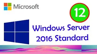 12 How to Install file Server and join domain to Domain Controller
