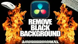 How To Remove a Black Background from a Stock Video in Davinci Resolve
