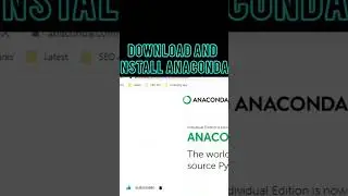 Setting Python Environment using Anaconda - VS Code in LESS THAN 1 MINUTE!