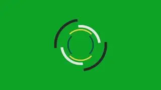 ‼️Timed Circles Green Screen🔄